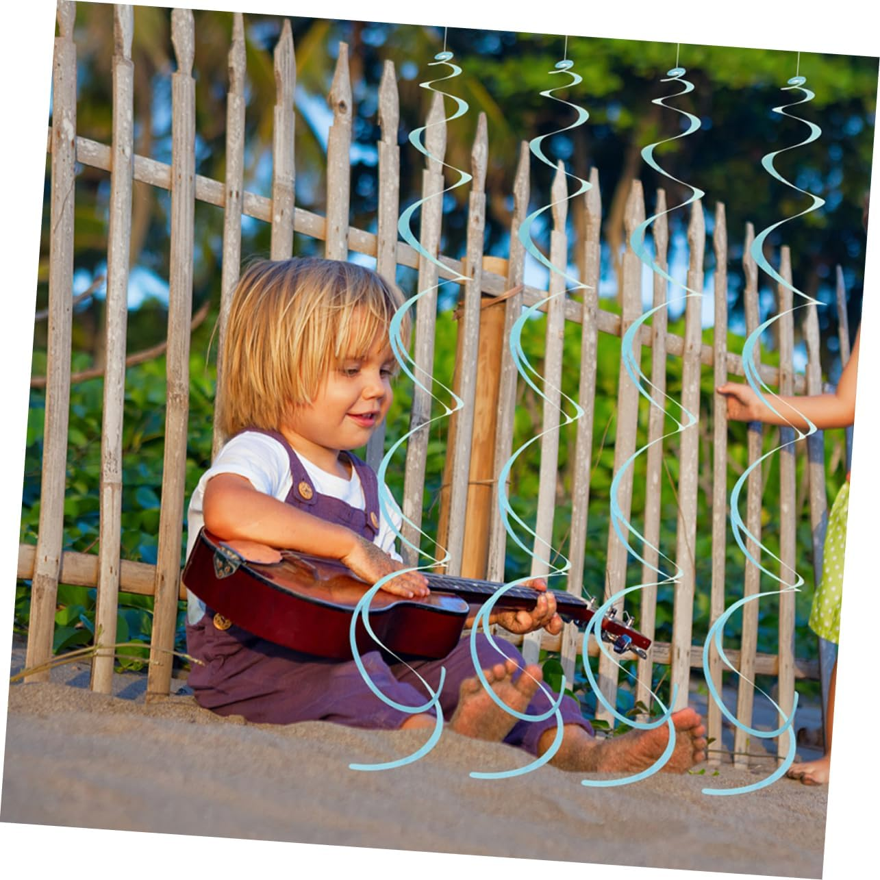 18Pcs Spiral Hanging Decorations for Party Birthday Wedding and Holiday Decor Ceiling Streamers for Festive Atmosphere Easy to Cut and Arrange image number 4