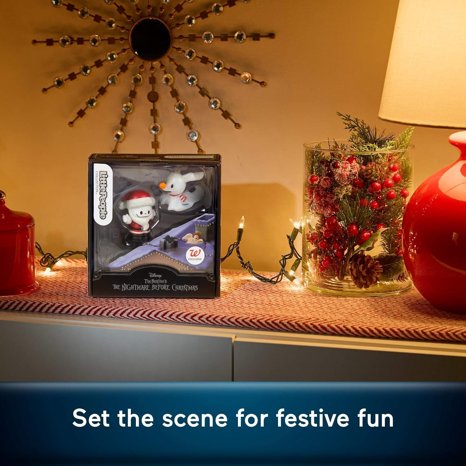 Little People Collector Disney Tim Burton&rsquo;S the Nightmare before Christmas: Santa Jack Special Edition Set for Adults & Fans