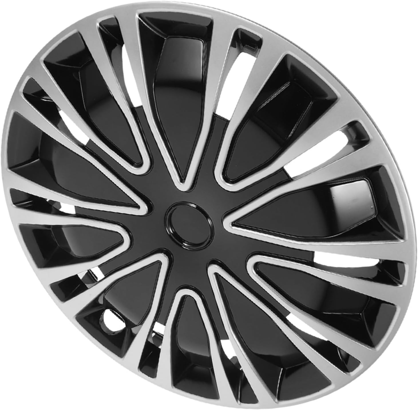 TOGEVAL 13 Inch Car Wheel Hubcaps Decorative Automotive Wheel Rim Covers Pp Material Easy to Install Universal Fit Water and Debris Resistant image number 6