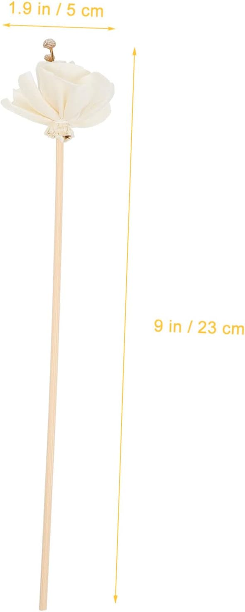 Ciieeo 5Pcs Peony Aromatherapy Flower Diffuser Sticks for Home Products Fragrance Sticks Artificial Flowers for Decoration Aroma for Essential Oil Vines in House Decor