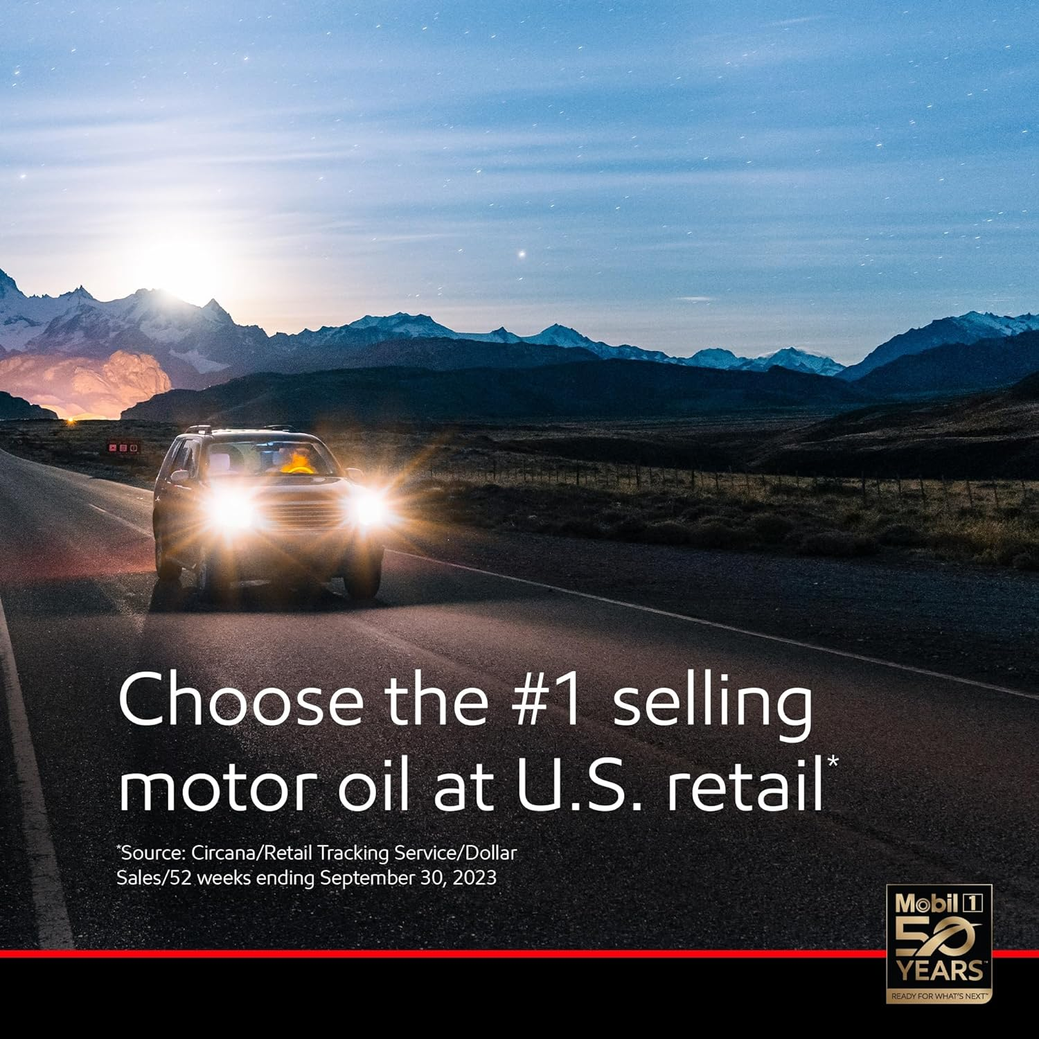 Mobil 1 Advanced Full Synthetic Motor Oil 5W-30, 5 Quart image number 1