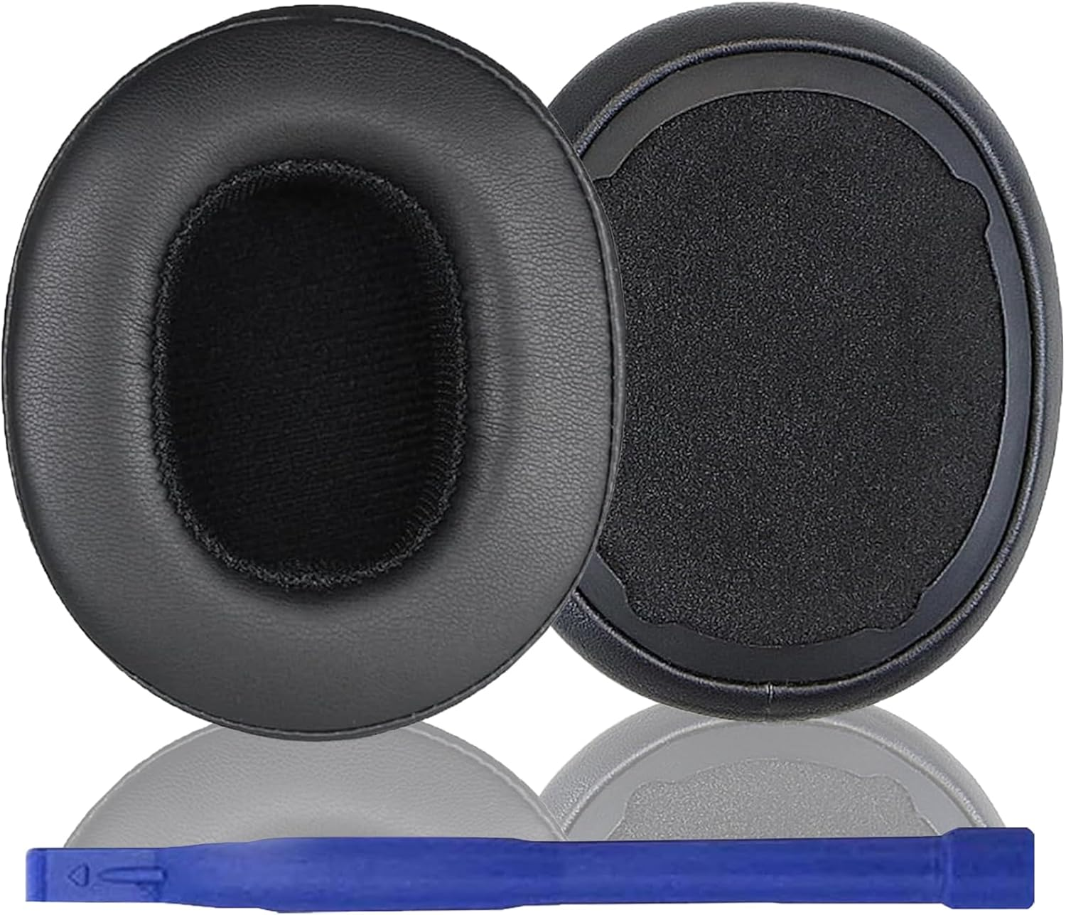 Adhiper Hesh ANC Replacement Ear Pads for Skullcandy Crusher Wireless/Crusher Anc/Crusher Evo,Hesh Evo/Hesh 3,Venue ANC Headphones,Crusher Evo Headphone Earpad Ear Cushions with Protein Leather(Black)