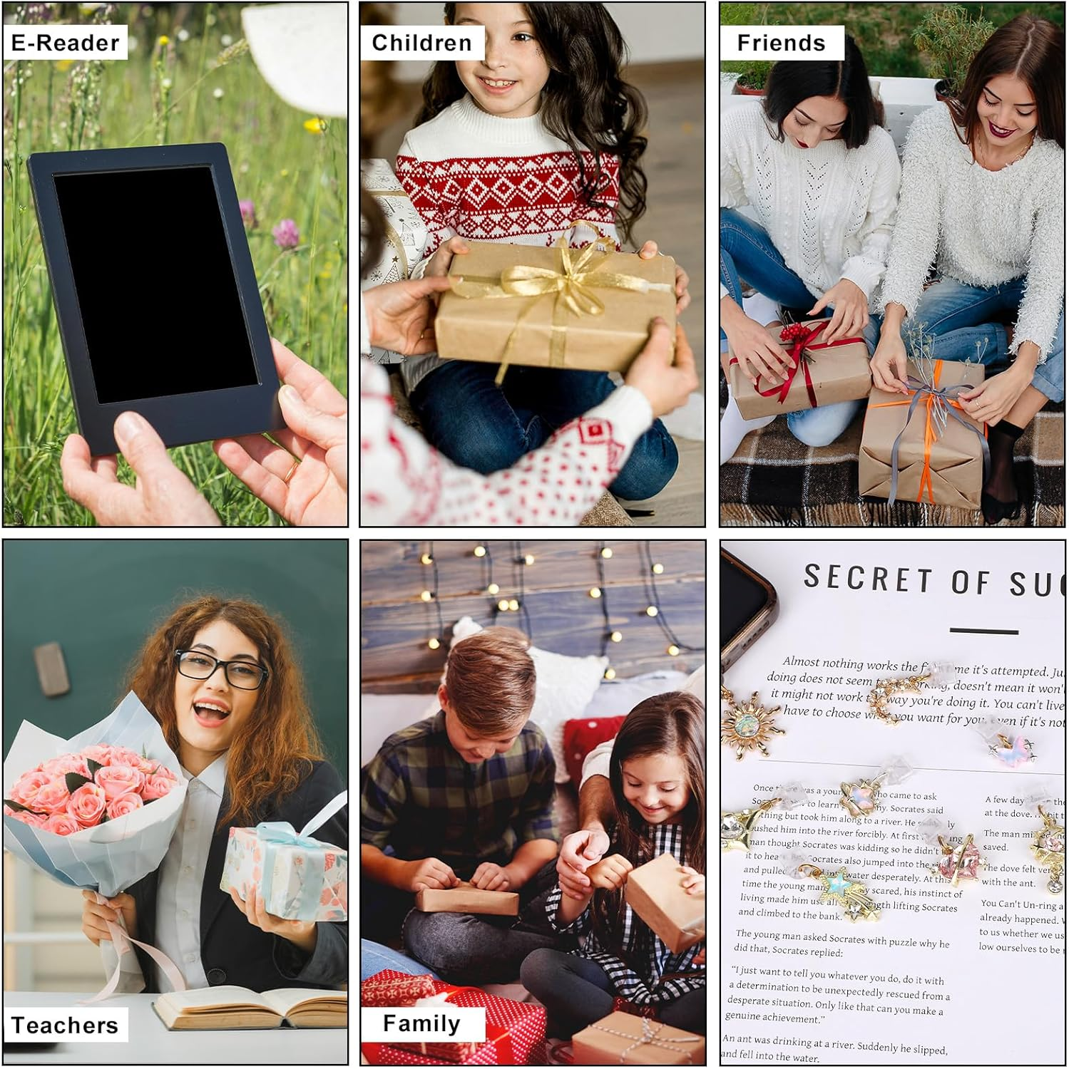 8Pcs Aesthetic Dust Plug Charms, Vintage Fantasy Star Moon Sun Heart Butterfly Pendant Y2K Type C & USB-C Charging Port Covers for E-Reader Smart Phone image number 4