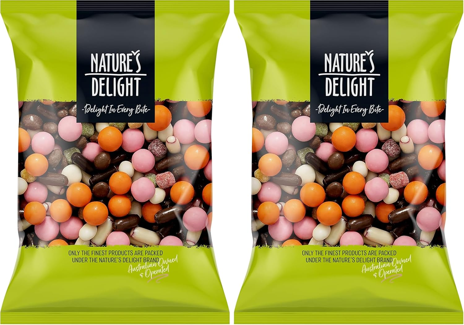 Natures Delight Chocolate Fruity Yoghurt Smash Mix 400 G