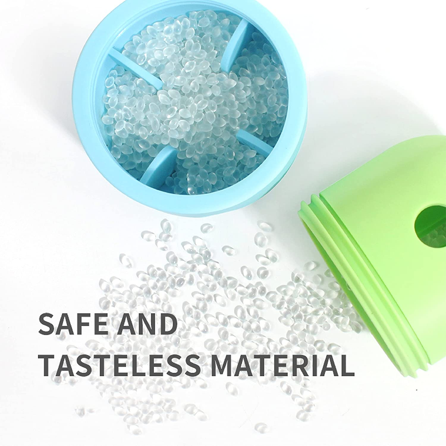 Dog Puzzle Toy Ball Durable Dog Balls for Teeth Cleaning/Iq Training .Dog Puzzle Toys, Dog Enrichment Toys, and Interactive Dog Toys in One .Durable Chewing Ball for Small and Medium Dogs image number 2