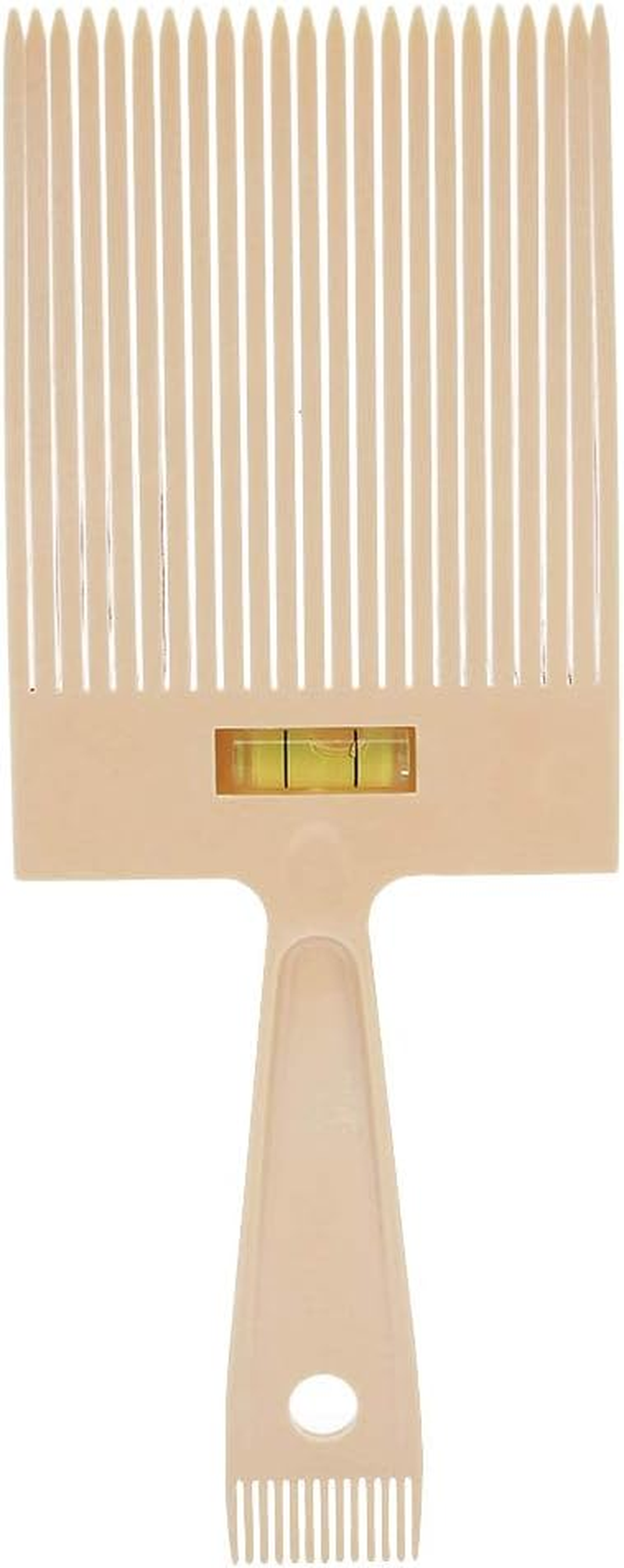 Haosie Flat Top Comb, Dual Ended Flattopper Comb, Barber Hair Comb Tool with Level Bang Liquid, Professional Haircut Level Comb image number 1