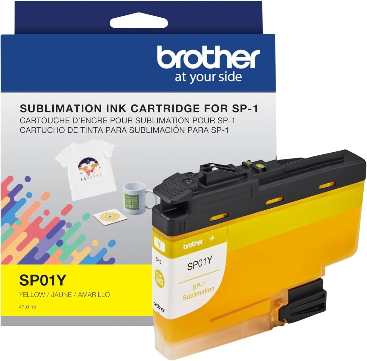 Brother Genuine Sublimation Ink Cartridge Cyan image number 2