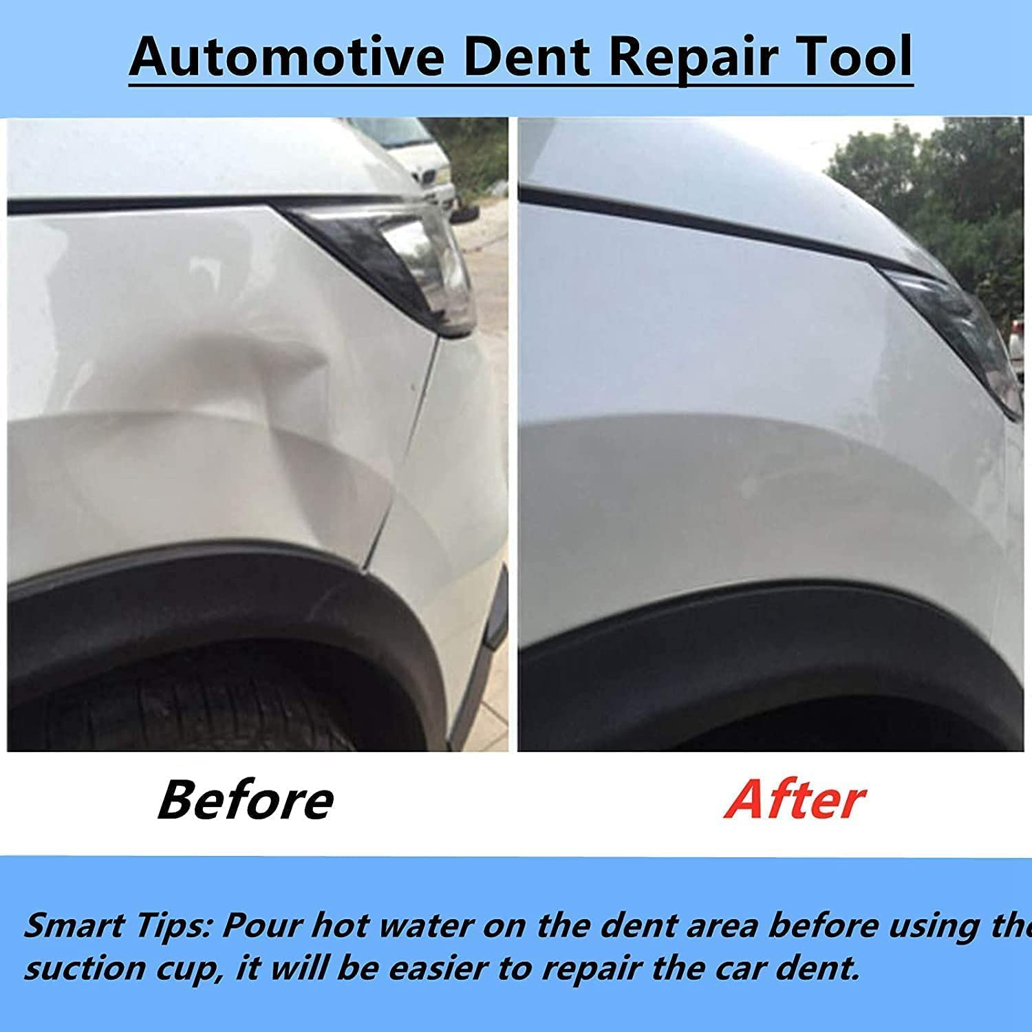 3Pcs Dent Puller Handle Lifter Car Dent Puller Suction Cup Dent Remover Tools Suction Cup Lifter for Car Dent Repair