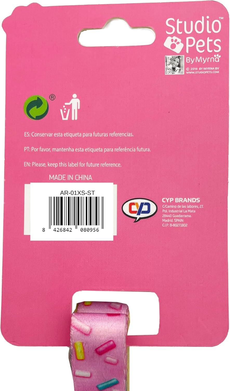 Studio Pets AR-01XS-ST Dog Harness, Size XS image number 1