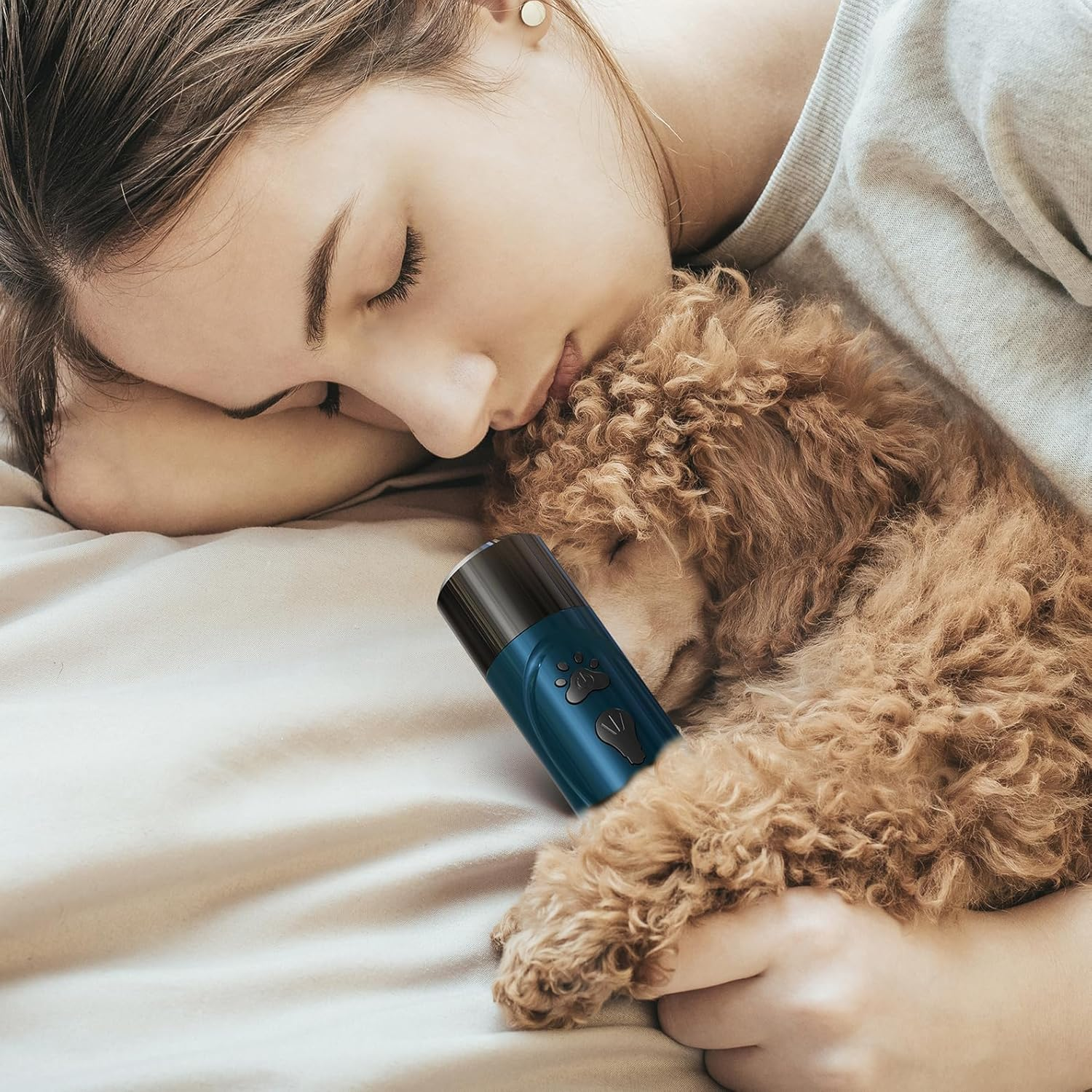 YABIFE Claw Grinder for Dogs, Electric Dog Claw Cutter, Super Quiet Dog Claw File, Animal Claw Grinder for Small Large Dogs Cats Claw Care & Pet Care, 3 Speeds image number 3