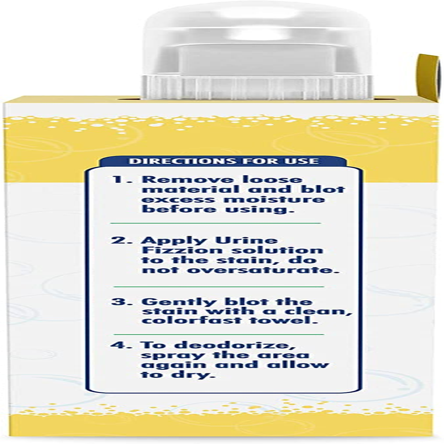 Fizzion Extra Urine Stain & Odour Destroyer Bottle with Bonus Refill, 2X680 Ml Capacity image number 2