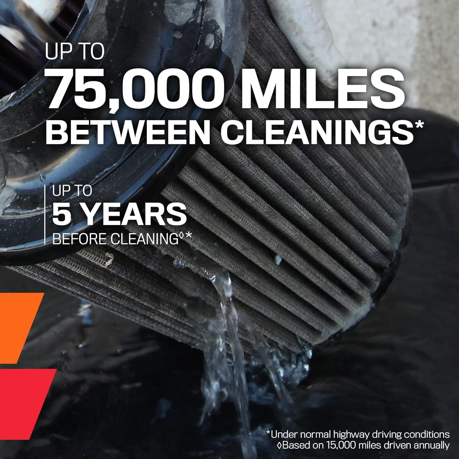 K&N RU-1780 round Clamp-On Air Filter for 1982 Honda ATC250R 250 image number 2