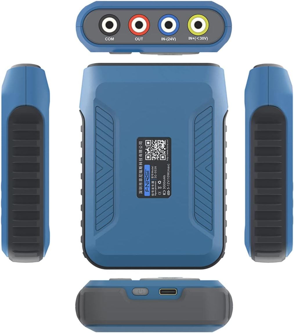 Current Voltage Signal Generator 4-20Ma 0-24V Rechargeable Portable Current Voltage Analog Generator with 3000Mah Battery and TFT Screen for Panel Debugging Device Testing Tr image number 5
