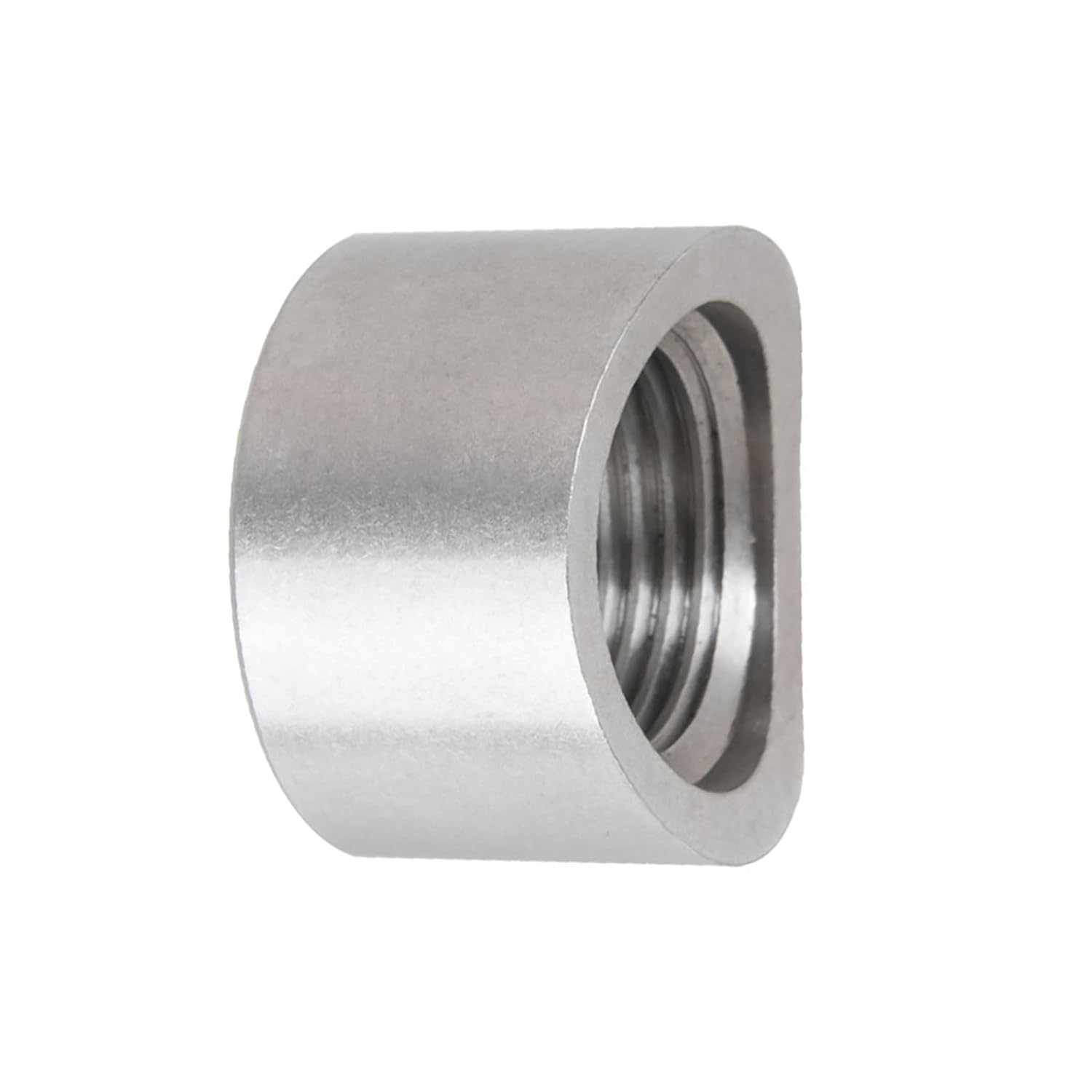 MAX COOL 1PCS M18X1.5 O2 Oxygen Sensor Curve Notched Nut Bung 304 Stainless Steel image number 5