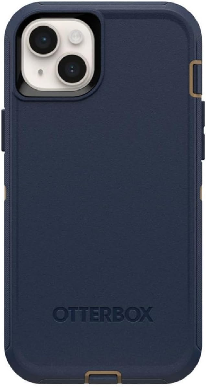 Otterbox Iphone 14 & Iphone 13 (Only) - Defender Series Case - Blue Suede Shoes - Rugged & Durable - with Port Protection - Case Only - Non-Retail Packaging image number 4