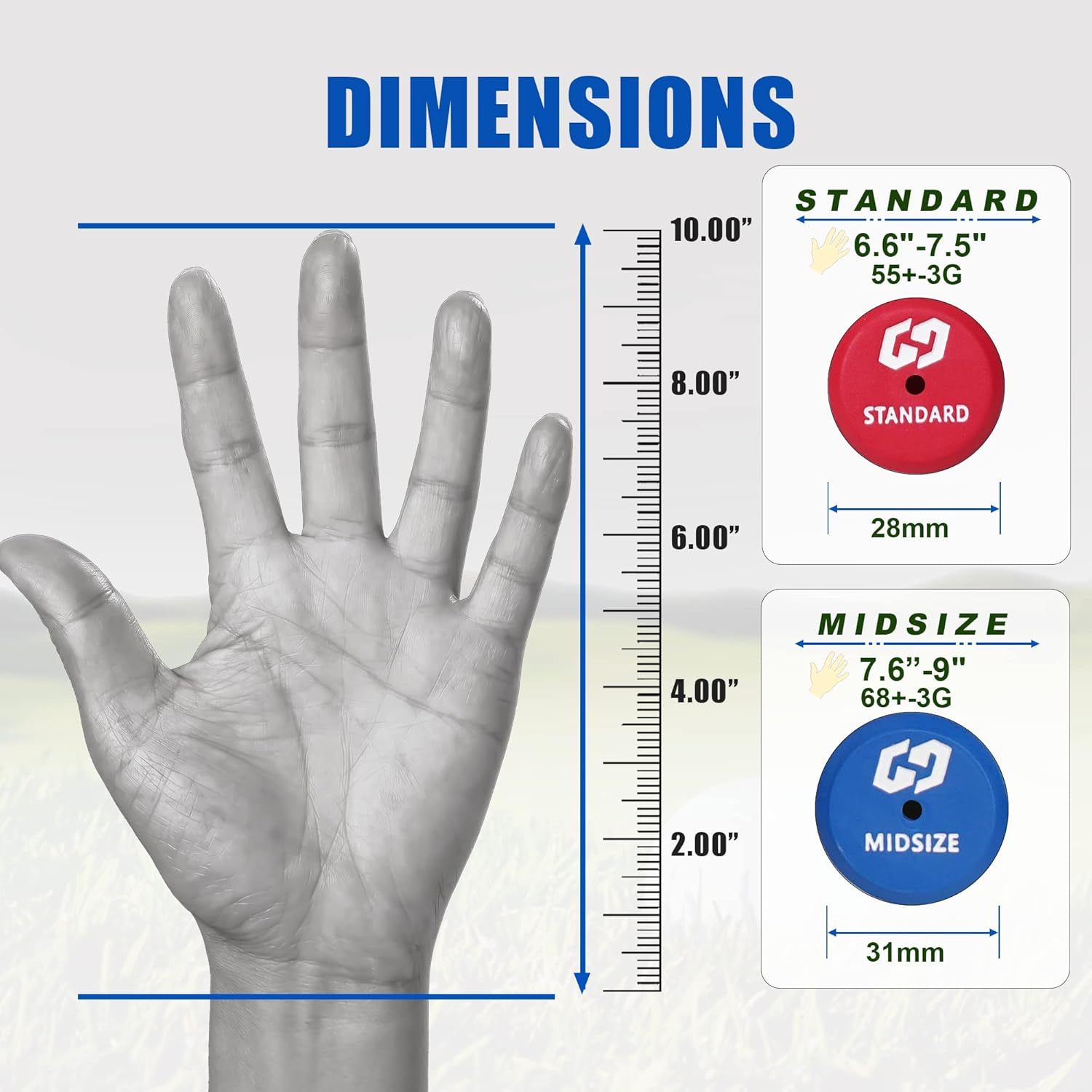 Geoleap Golf Grips Set of 13- Soft Golf Club Grips,Reduce Taper Design Provides High Traction and Performance,13 Grips with 15 Tapes and 13 Grips with All Repair Kits for Choice. image number 2