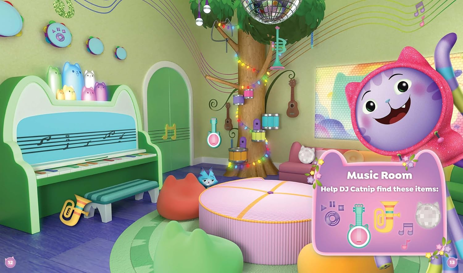 Gabby'S Dollhouse: Search-And-Find (Dreamworks) image number 4