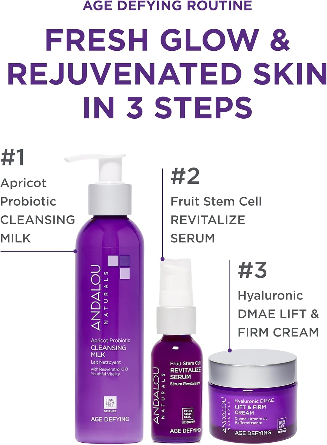 Andalou Naturals Age Defying Apricot Probiotic Cleansing Milk, 178 Ml, 6 Oz image number 5