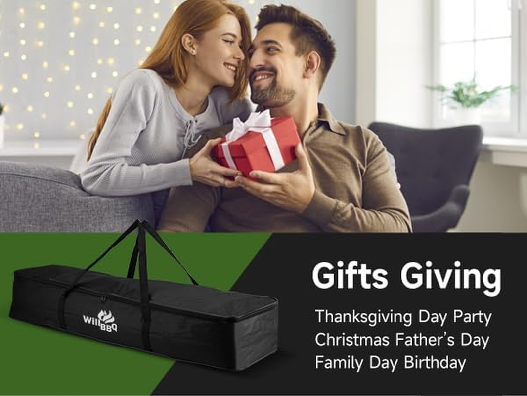 Willbbq Outdoor Storage Carry Bag Travel Hiking Picnic Grilling Tool Organizer image number 3