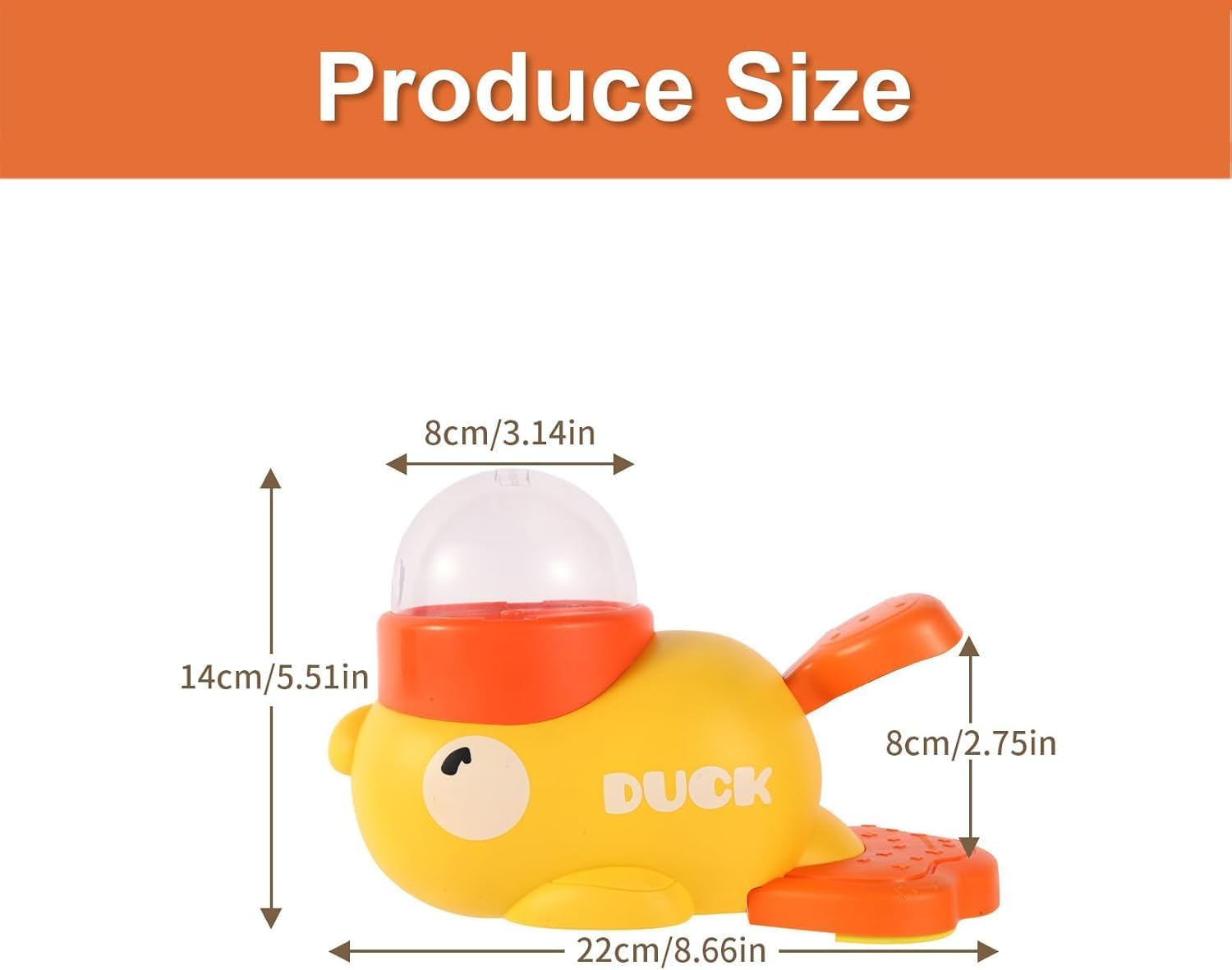 2-In-1 Interactive Pet Feeder, Dog Slow Feeder Puzzle Toy, Durable Duck Shaped Dog Feeder Toys Promotes IQ Training Reduces Bloating anti Gulping Fun Mealtime Feeding Solution image number 3