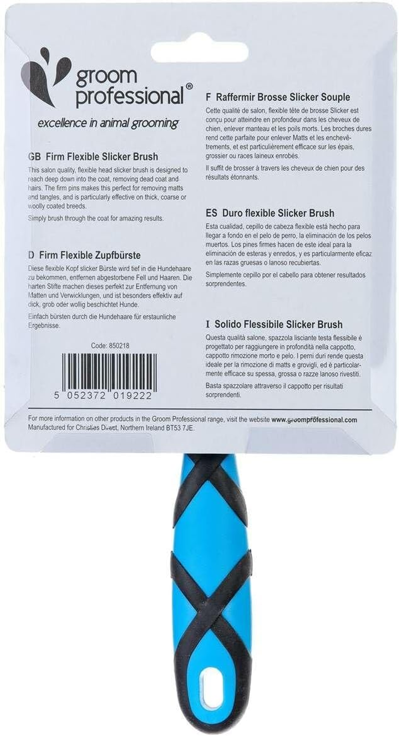 Groom Professional Dog Double Sided Flexible Slicker Brush Firm image number 1