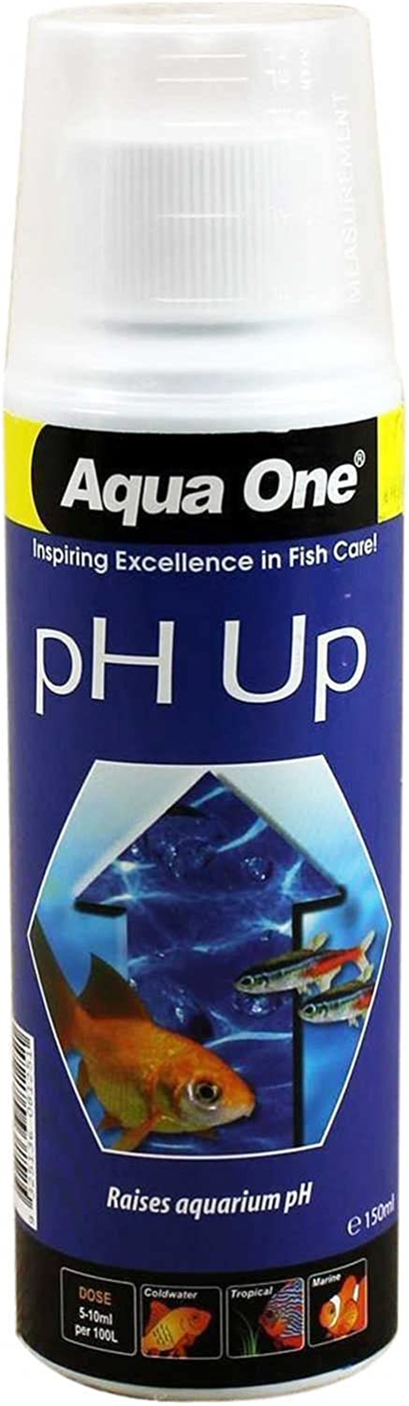 Aquarium Ph up Liquid 150Ml Fish Tank 92157 Aqua One Alkalinity Acidity Measure image number 1