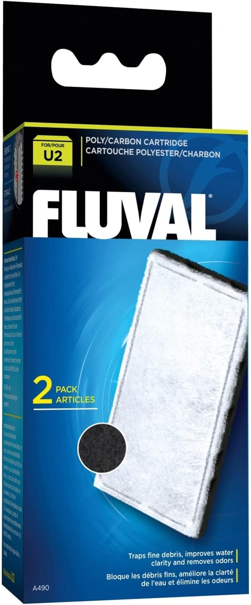 Fluval Clearmax 2-Pack Cartridge for Fluval U2 Aquarium Filter