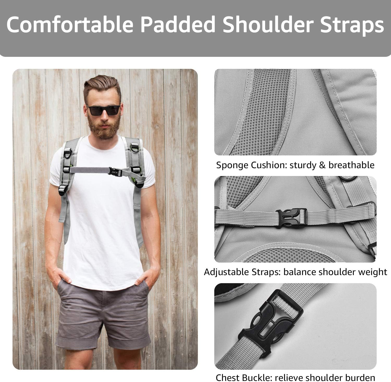 Henkelion Cat Backpack Carrier Bubble Carrying Bag, Small Dog Backpack Carrier for Small Medium Dogs Cats, Space Capsule Pet Carrier Dog Hiking Backpack, Airline Approved Travel Carrier - Grey - Blue1 image number 6