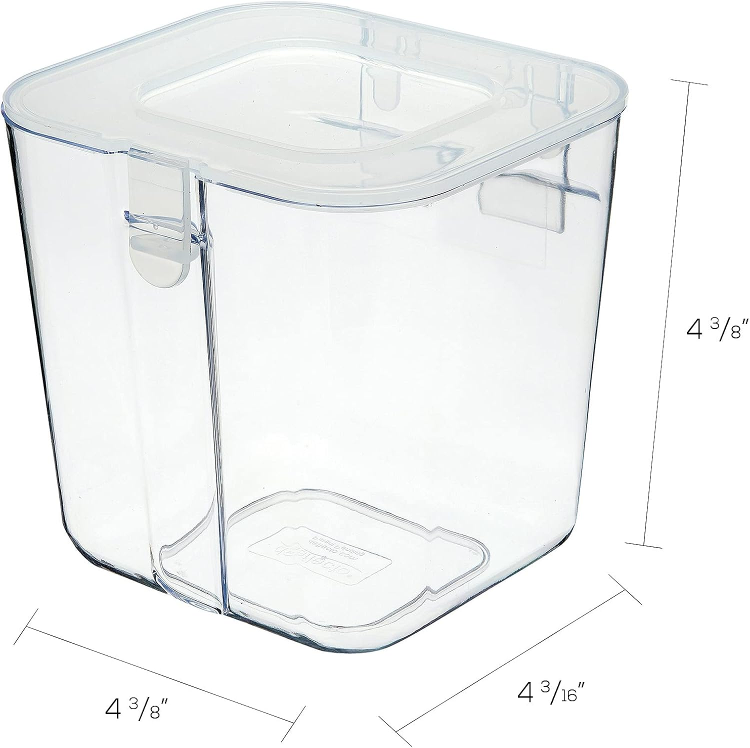 Deflecto Caddy Organizer Compartment, Small, Clear (29101CR) image number 3