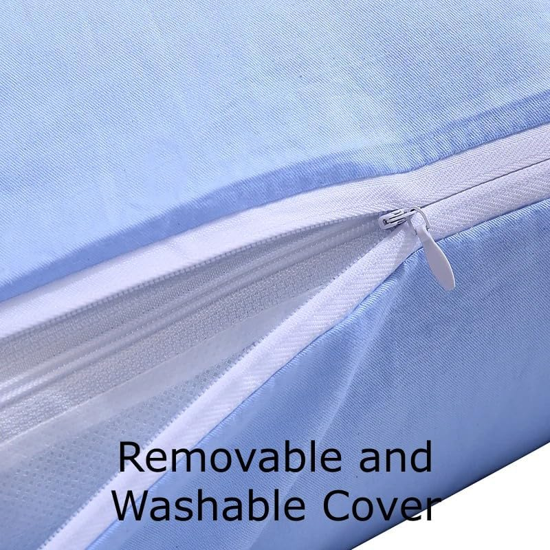 Pregnancy & Maternity Pillow - Body Pillow - for Back Pain Relief and Comfort - Anxiety and Stress Relief - SNUG HUGS - Cover Only (Purple) - Lilac image number 5