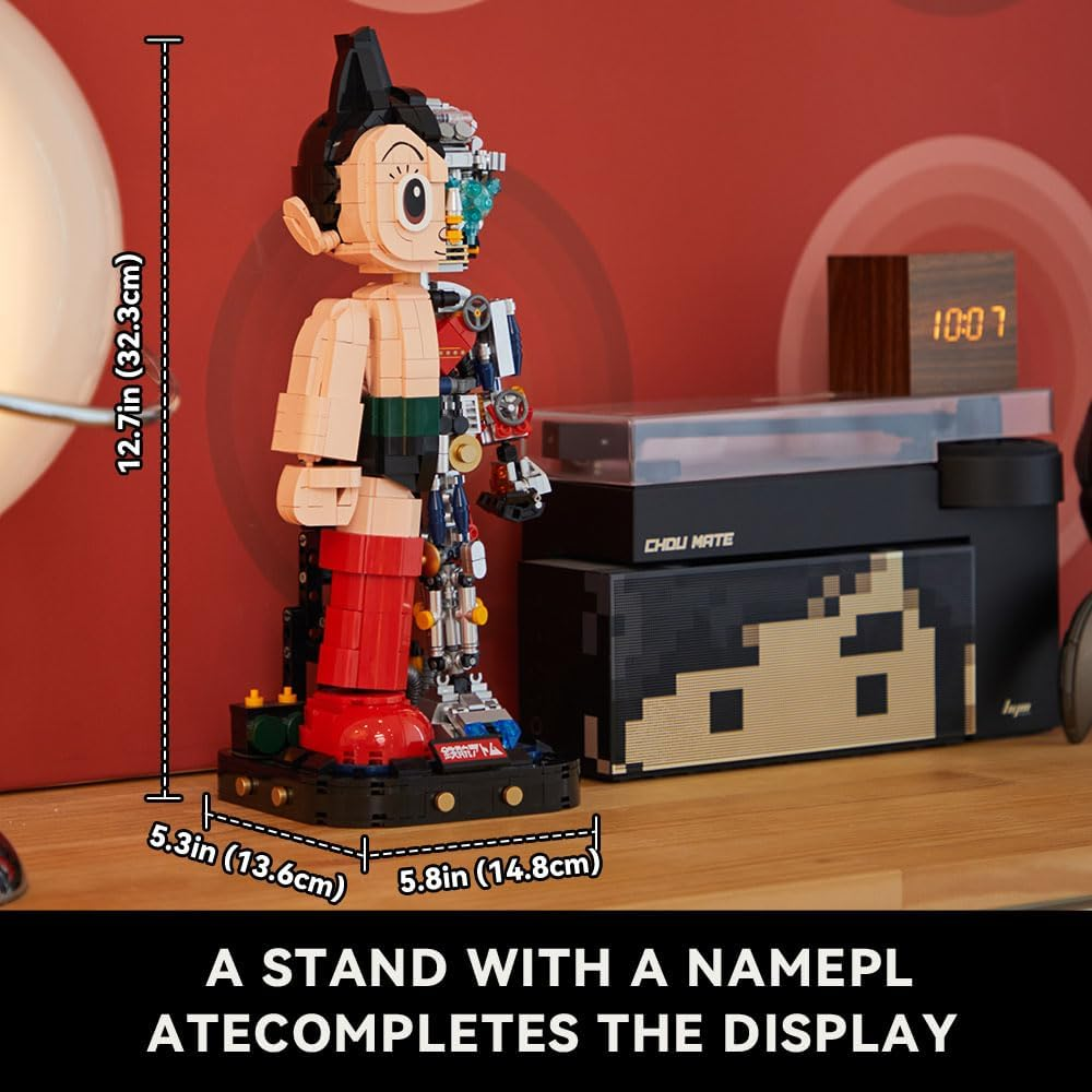 Pantasy Astro Boy Mechanical Version Buildable Figure 1250 Pieces Set image number 3