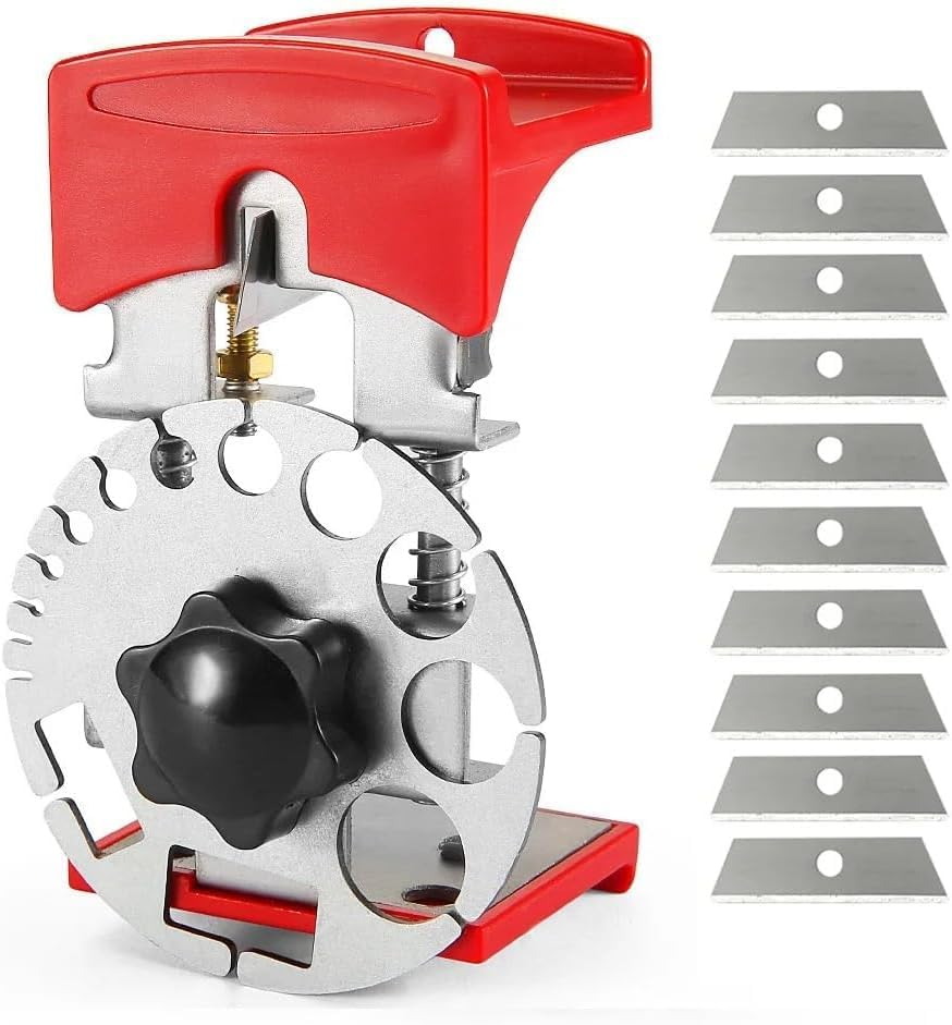 Garden Parts Cutting Pliers Handheld Quick Stripper Electric Wire Demolisher Portable Stripper Multi-Tool Adjustable Wire Cable Cutter(Metal Disk 10 Blad) image number 1