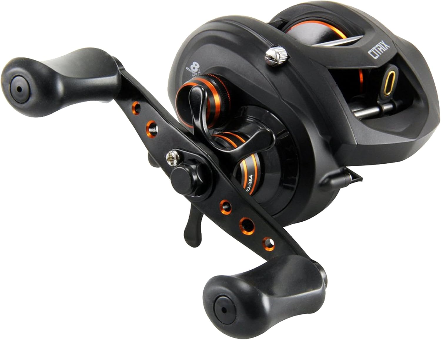 Okuma Citrix Large Capacity 350 Size Low Profile Baitcaster with Power Handle
