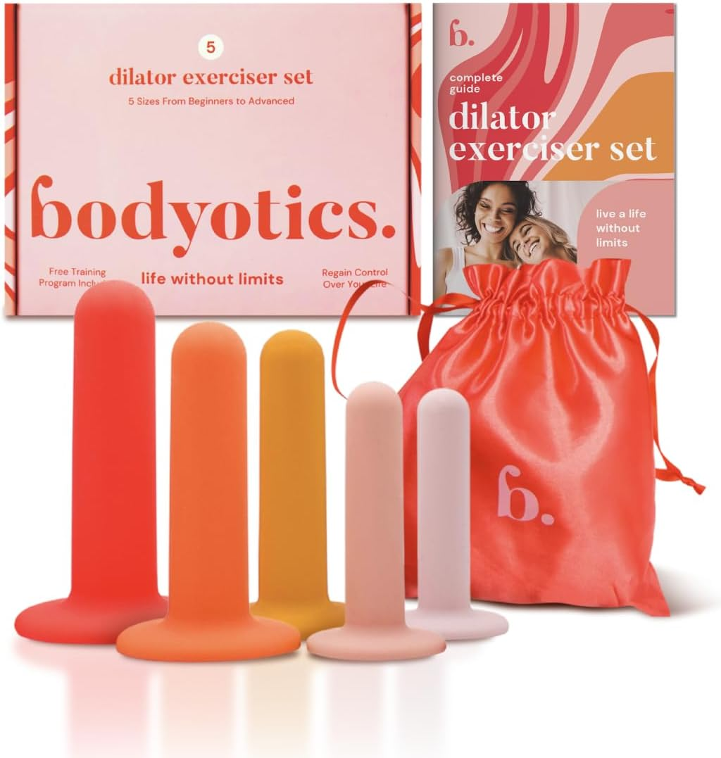 Bodyotics Silicone Pelvic Floor Muscle Trainer Set with 5 Dilators for Women - Overcome Boundaries with Bodyotics image number 6