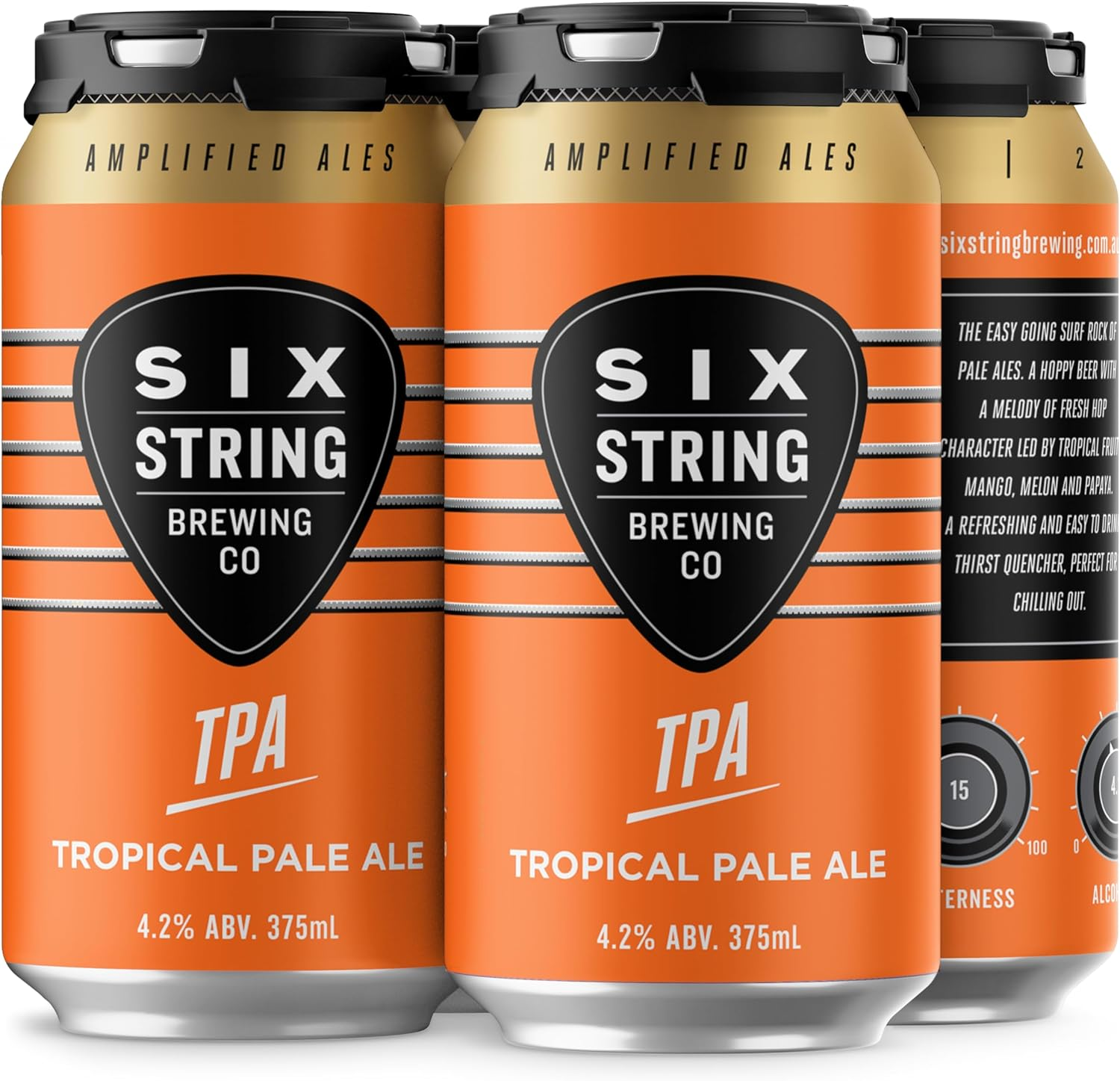 Six String Brewing Tropical Pale Ale 375Ml Case of 24 Craft Beer image number 1