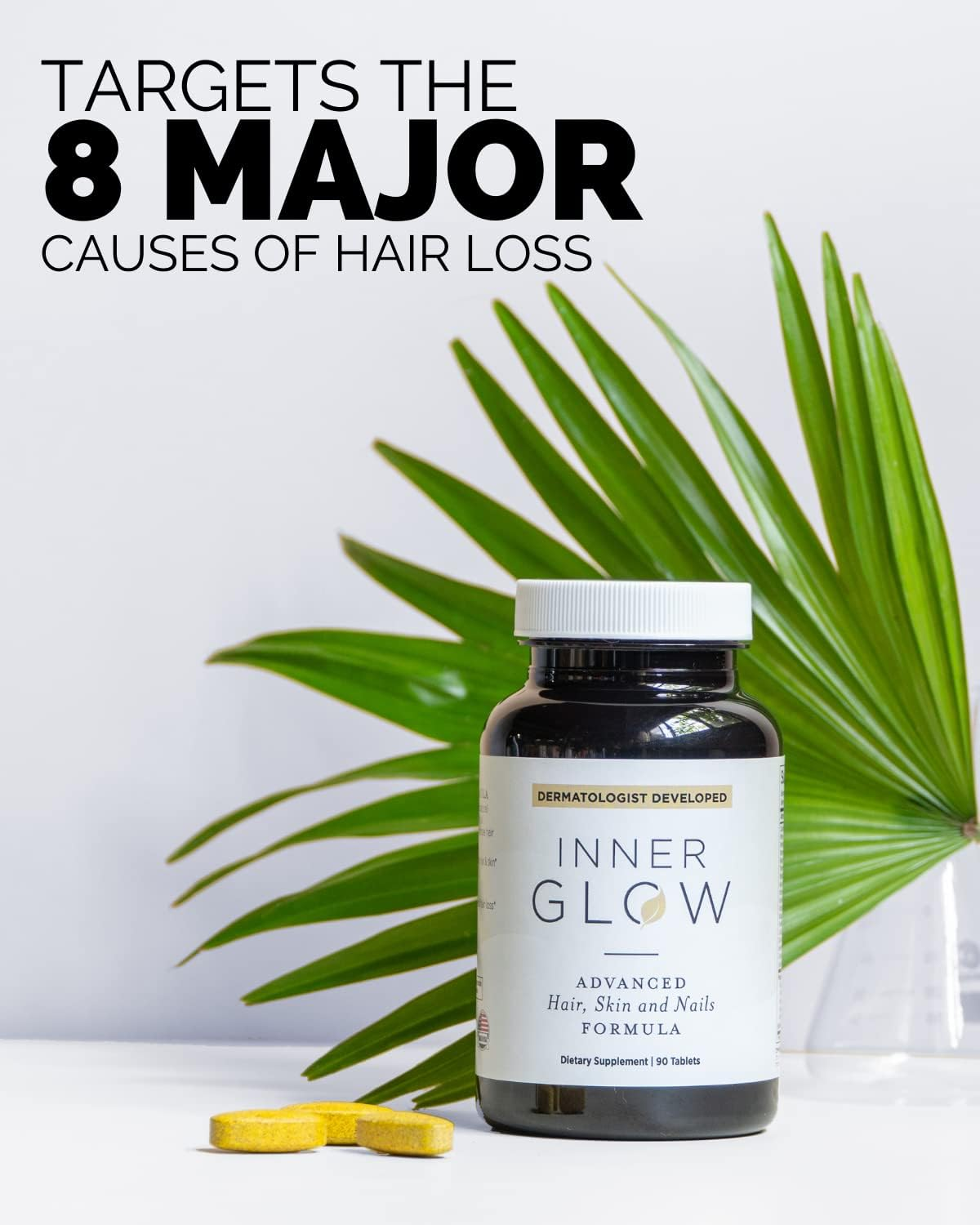 Inner Glow Advanced Hair, Skin & Nails Formula image number 4