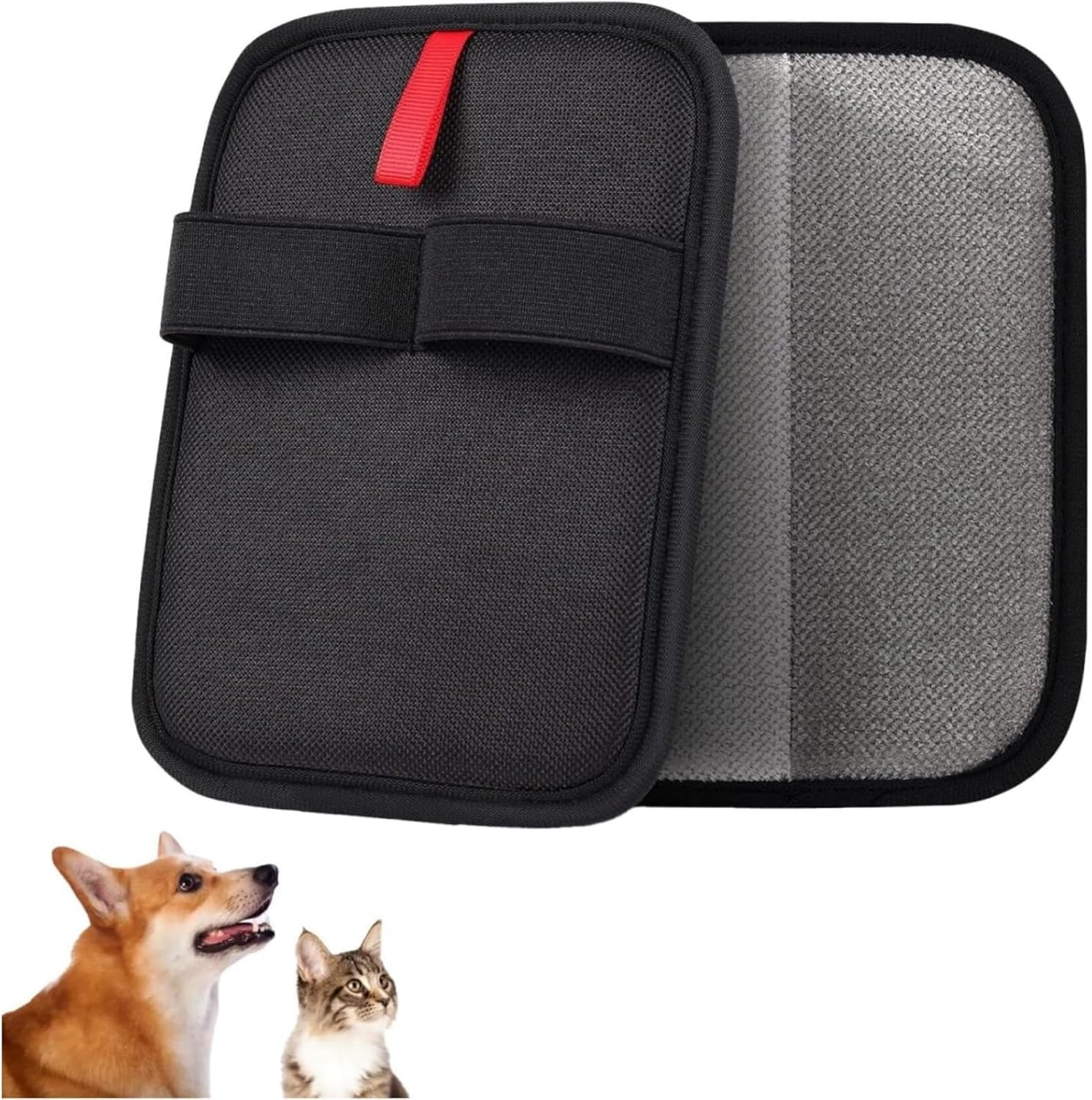 Suytvenxau Pet Hair Remover, Electrostatic Pet Hair Removal Gloves, Reusable Dog Hair Remover Glove for Furniture Carpet Couch Use, Cat Hair Remover Mitt with Adjustable Fit, 1 PCS image number 4