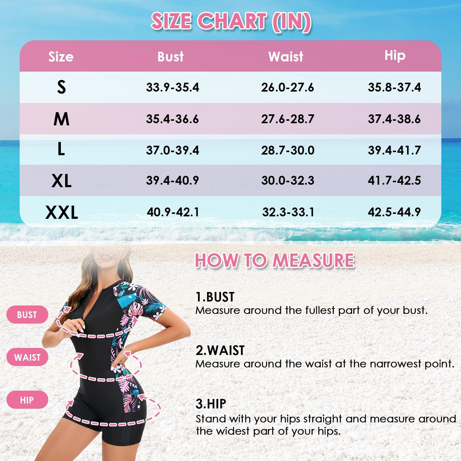 WOTOW Women'S One Piece Swimsuits, Rash Guard Short Sleeves Zipper Bathing Suit, Sports Surfing Swimwear for Women image number 6