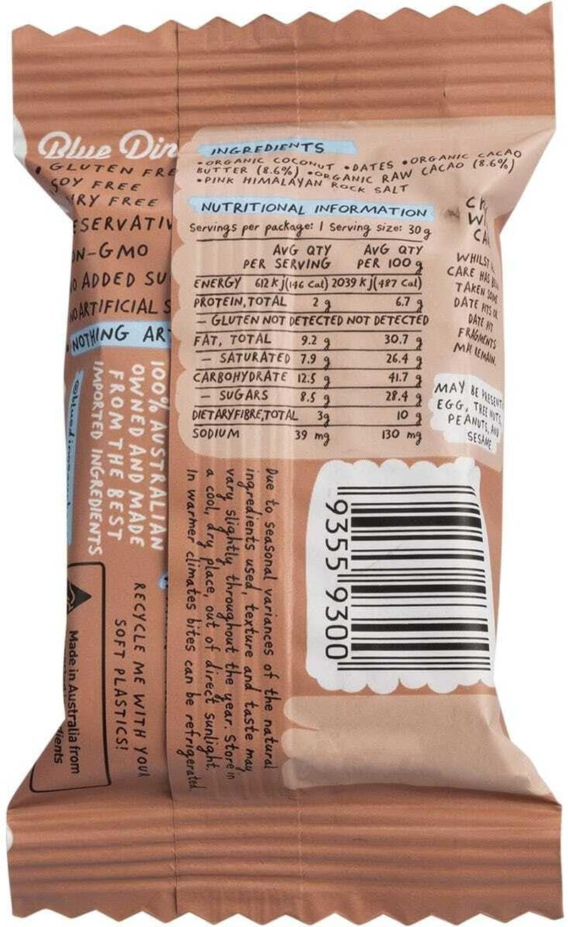 Blue Dinosaur Chocolate Brownie Bites, Chocolate Brownie 540 Grams, Pack of 18 image number 2