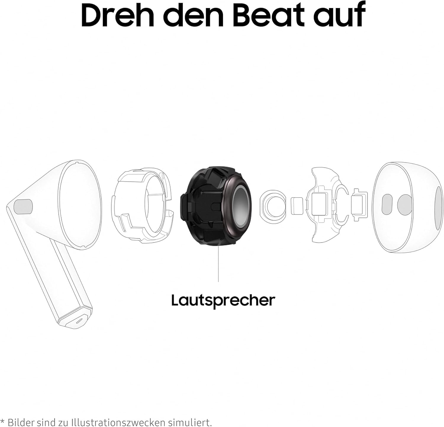 Samsung Galaxy Buds3 Wireless Bluetooth Headphones, Active Noise Cancelling (ANC), Adaptive Noise Cancelling, In-Ear Headphones with 360 Audio, Silver, Includes Anymode Clear Case image number 1