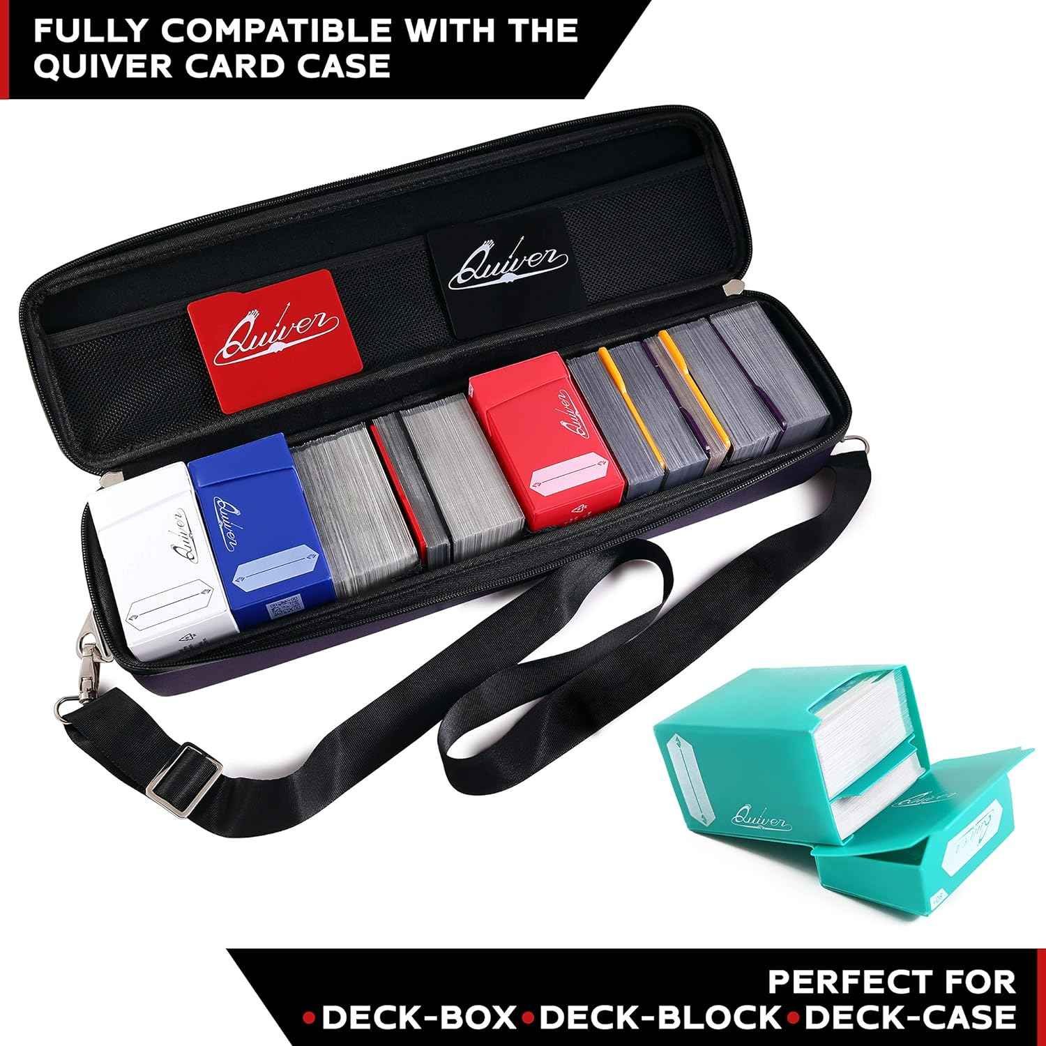 Quiver Time 200 Apollo Standard Clear Card Sleeves Fits Magic: the Gathering Cards and Other TCG Cards - Ultra Transparent Trading Card Sleeve, Card Protector Sleeves (66 X 91 Mm) - Clear Transparent Card Sleeves image number 2