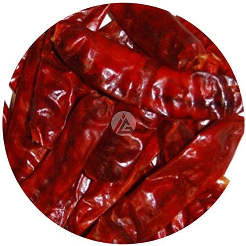 Red Pepper (Red Chilli) Dried Whole without Stem - 200Gm