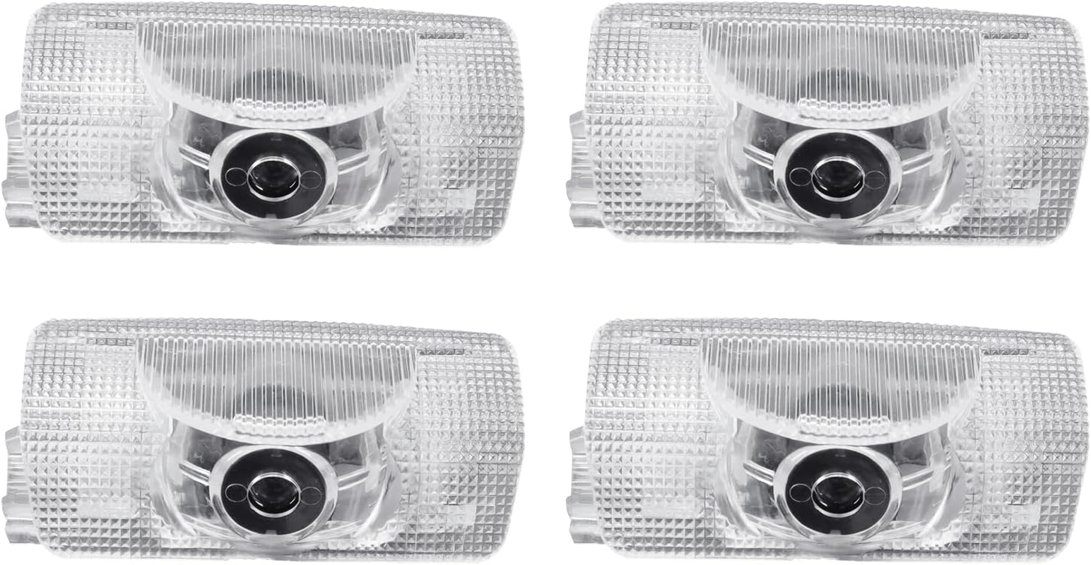 Car Door Courtesy Lamp Logo Welcome Projection Durable LED Light, Fade-Free Logo Projection for 2024 2025 2026 Toyota Land Cruiser Prado 250 LC250 Interior Modification Accessories Decoration Lighting