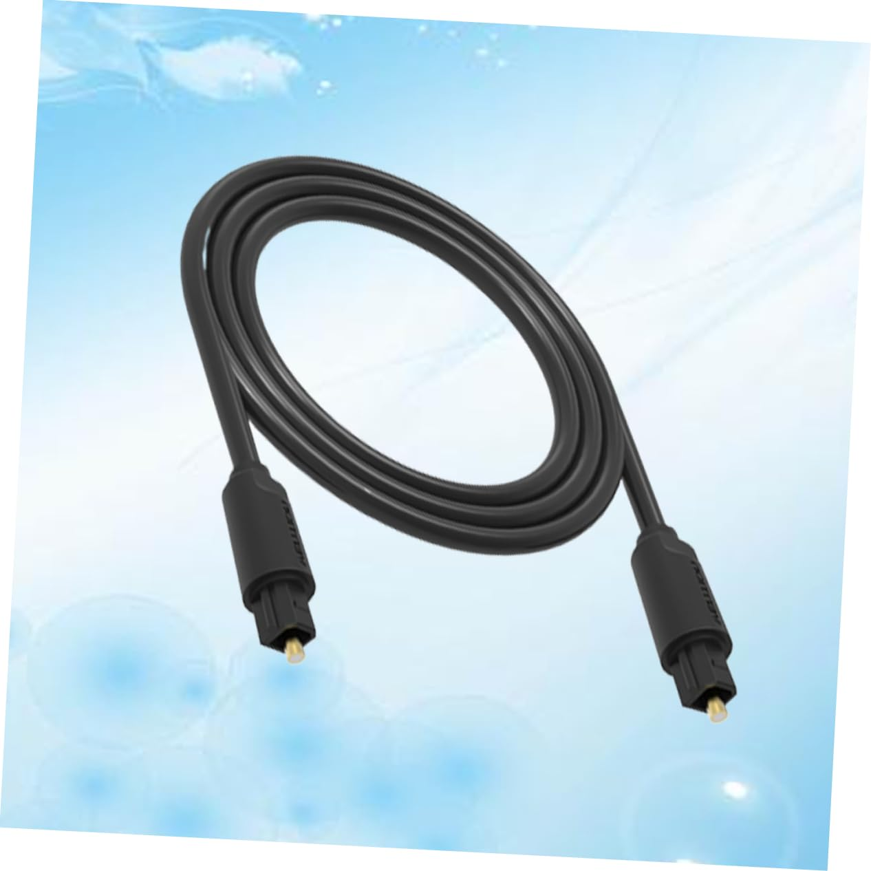 LIFKICH 1.5M Audio Cable for Home Theater Digital Speaker Amplifier Connection Black Fiber Optic Cord for Sound Quality image number 3