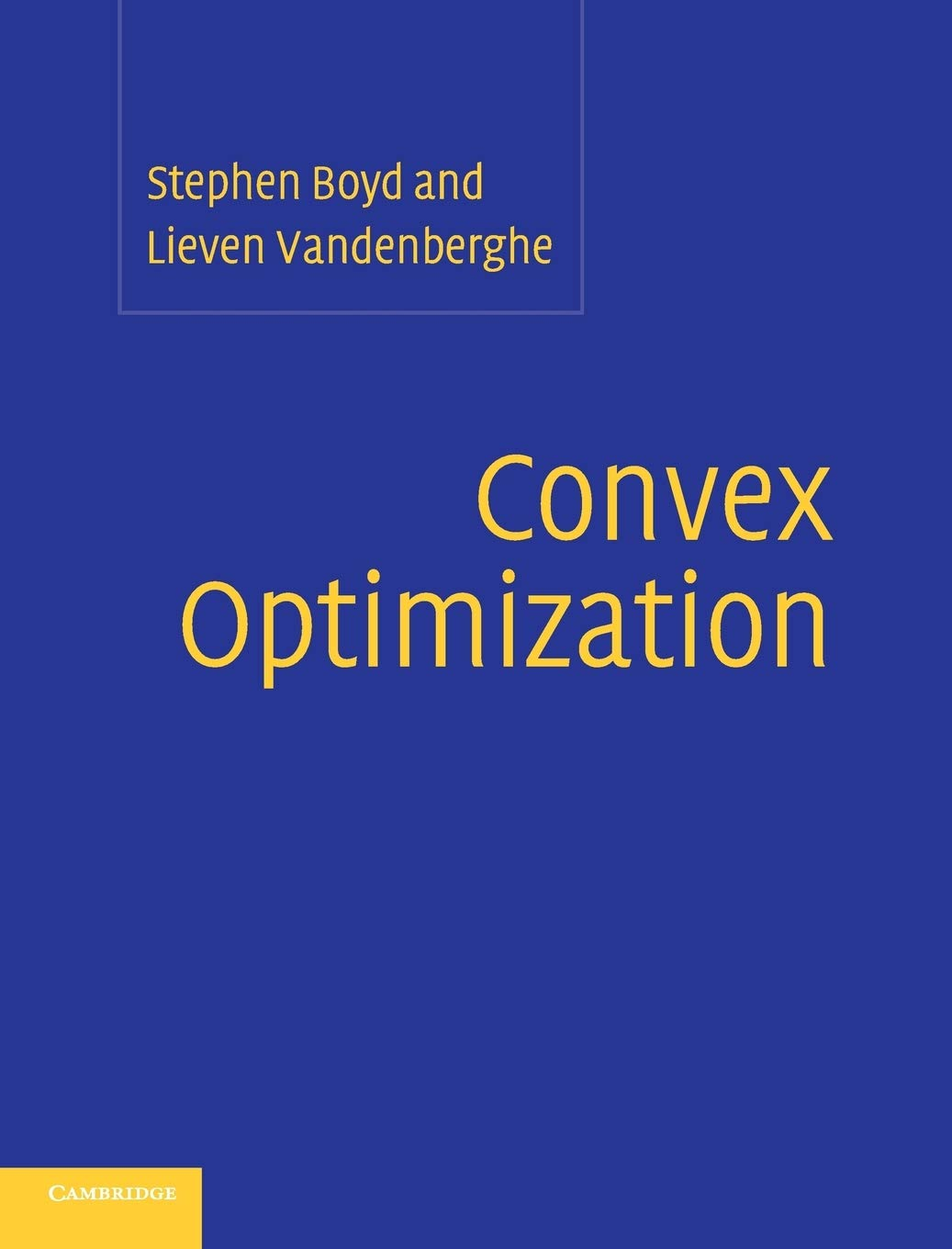 Convex Optimization image number 1