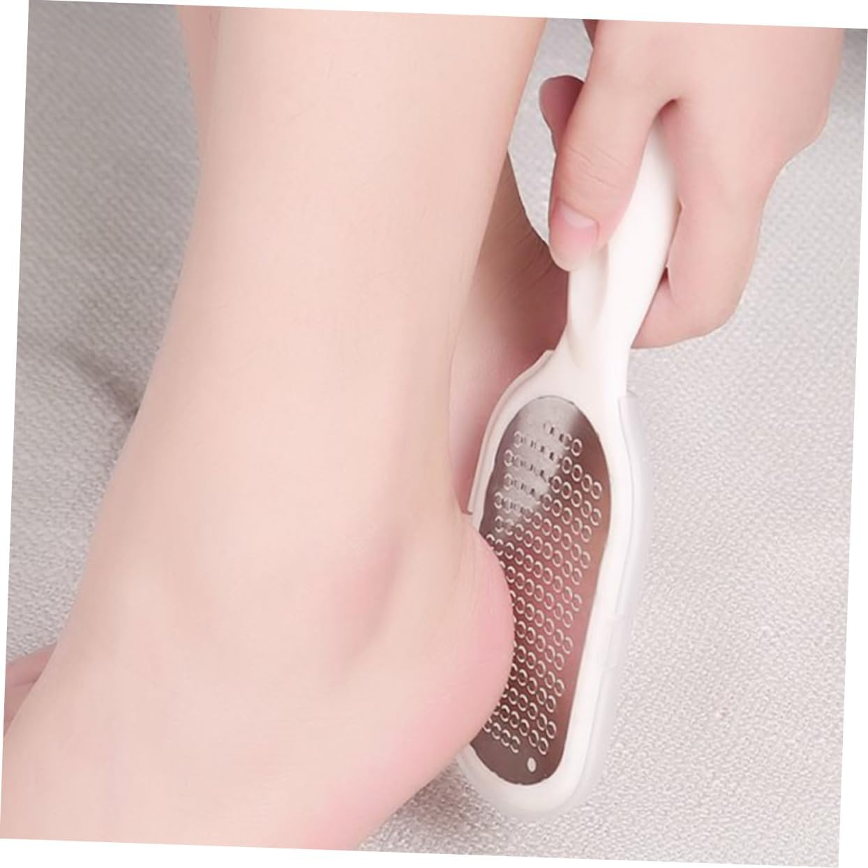 WOFASHPURET 2Pcs Double-Sided Foot Rasp File Stainless Steel Non-Abrasive Callus Care for Feet Exfoliating Pedicure Rasp Trimmer Random Color image number 1