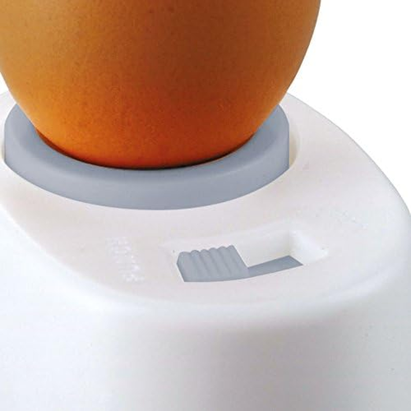 Kitchencraft Egg Pricker with Built-In Safety Lock, Plastic, White, 5.5 X 7.5 X 3 Cm image number 2