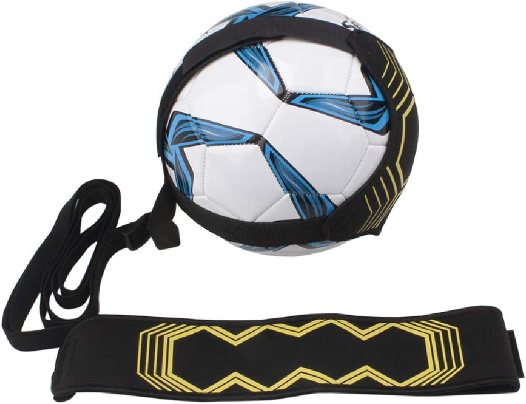 Senston Football Kick Trainer, Football Kick Throw Practice Training for Beginner with Adjustable Black Waist Belt