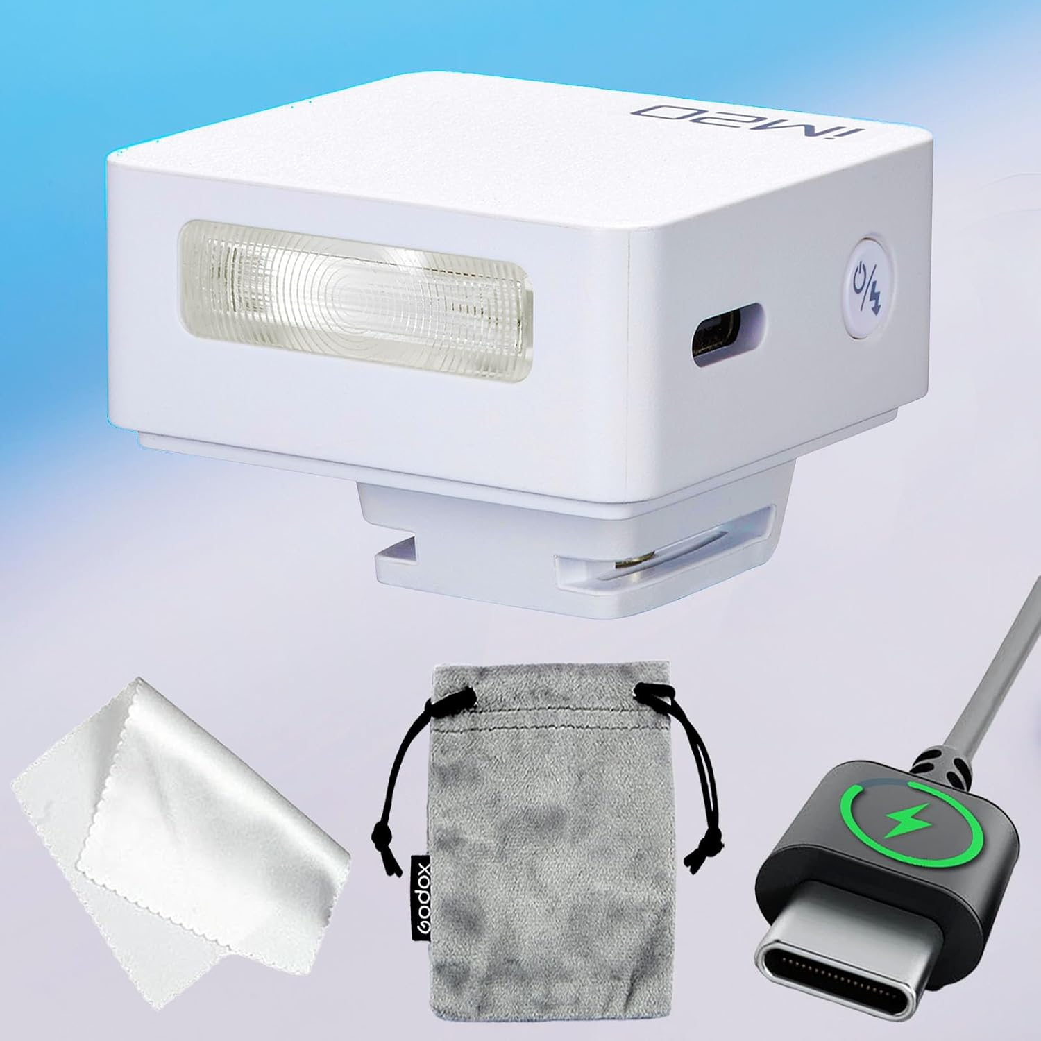 Godox IM20 Mini Camera Flash for Sony ZV1 ZV-1 ZV-E10 ZVE10, Godox Mini Flash for Ricoh GR III Ricoh GR3, External Flash for Canon Sony Nikon Pentax Panasonic Olympus Camera with Center Pin Hot Shoe