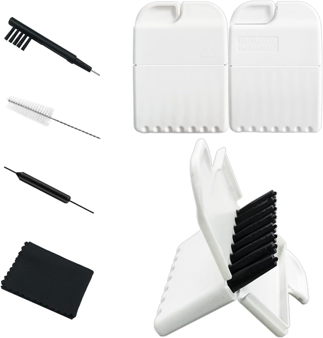 GN Cerustop Hearing Wax Guards PN 20439700 Filters for Resound,Phonak,Unitron, Resound, Beltone, Widex Heaing Aid, Hearing Aid Wax Traps Cleaning Tools Kit with Carry Case-3Packs